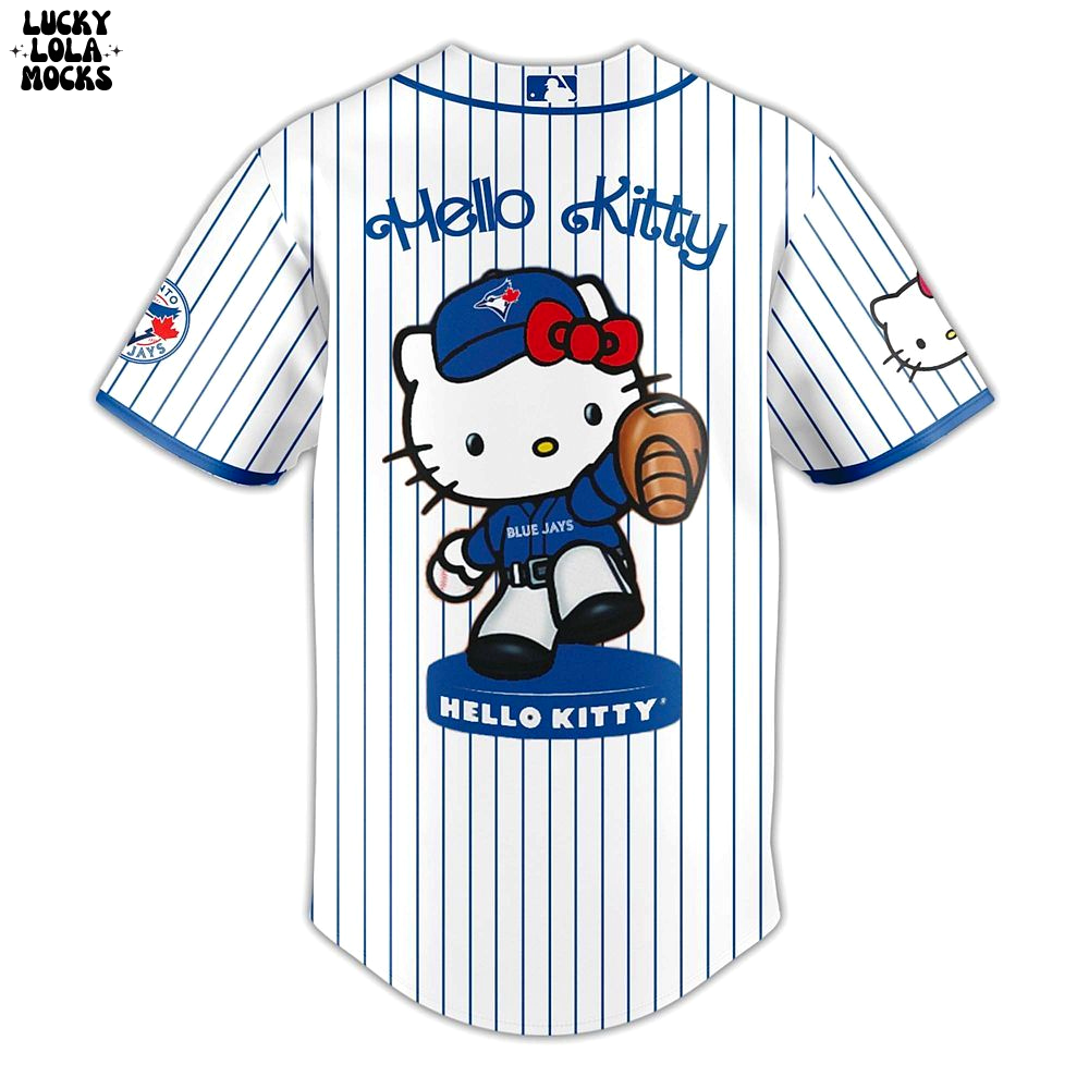 Toronto Blue Jays x Hello Kitty Night For Fans 2025 Jersey Toronto Blue Jays x Hello Kitty Night For Fans 2025 Jersey
