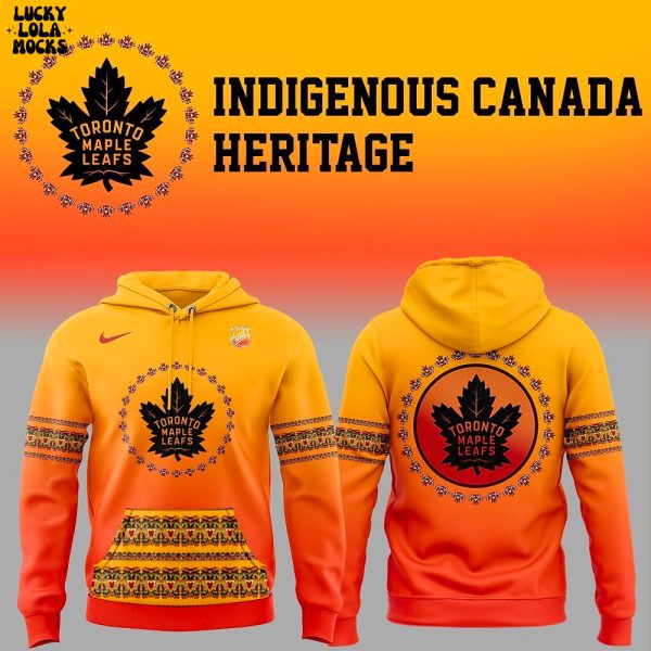 Toronto Maple Leafs x Indigenous Canada Heritage 2025 Hoodie