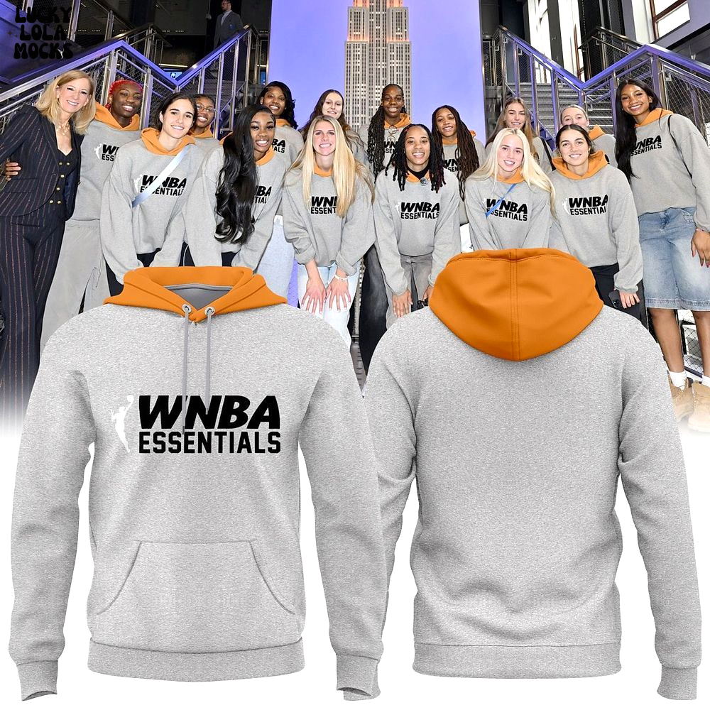 WNBA Draft Gray 2025 Special Edition Hoodie WNBA Draft Gray 2025 Special Edition Hoodie