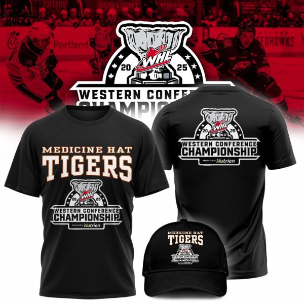 Medicine Hat Tigers Champions 2025 For Fans T-Shirt