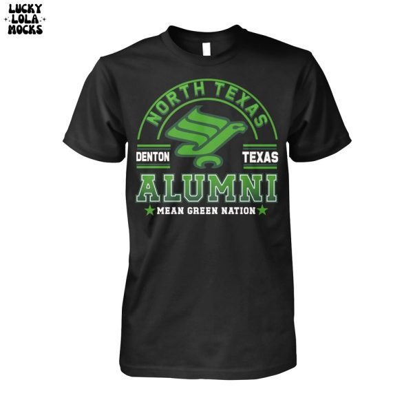 North Texas Alumni Mean Green Nation 2025 T-Shirt