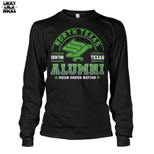 North Texas Alumni Mean Green Nation 2025 T-Shirt