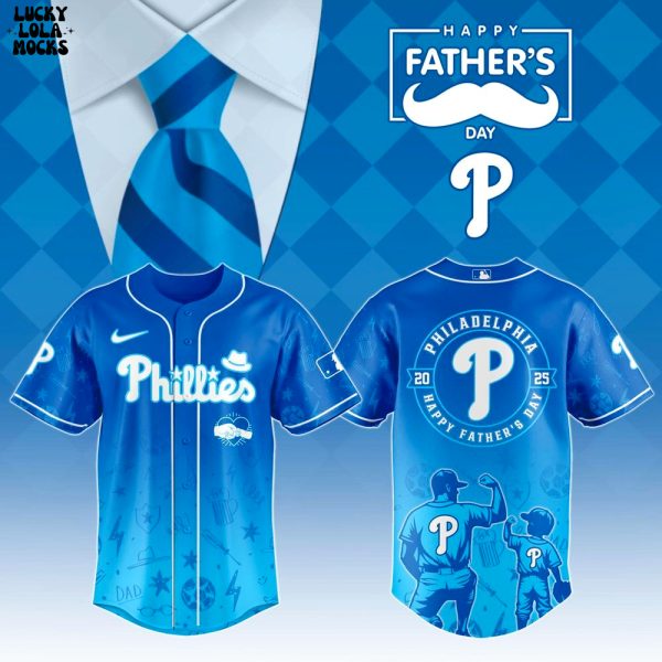 Philadelphia Phillies Gifts Father’s Day 2025 Jersey