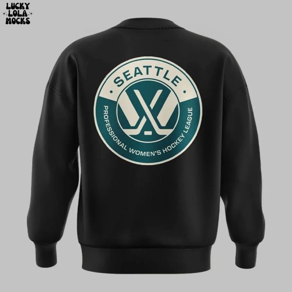 PWHL Seattle Limited 2025 Black Sweatshirt