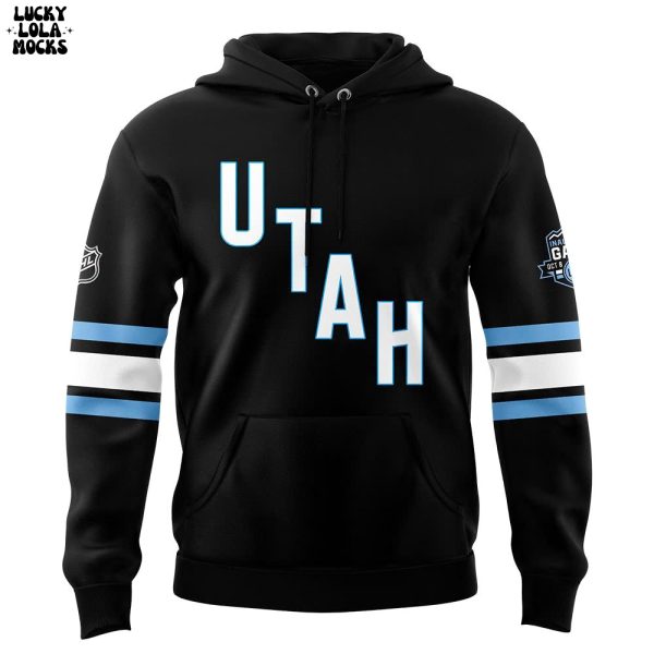 Utah Mammoth Hockey 2025 Limited Black Hoodie