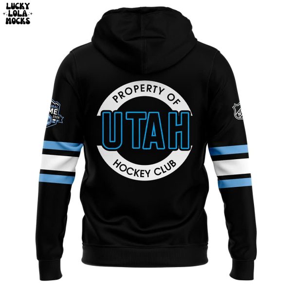 Utah Mammoth Hockey 2025 Limited Black Hoodie