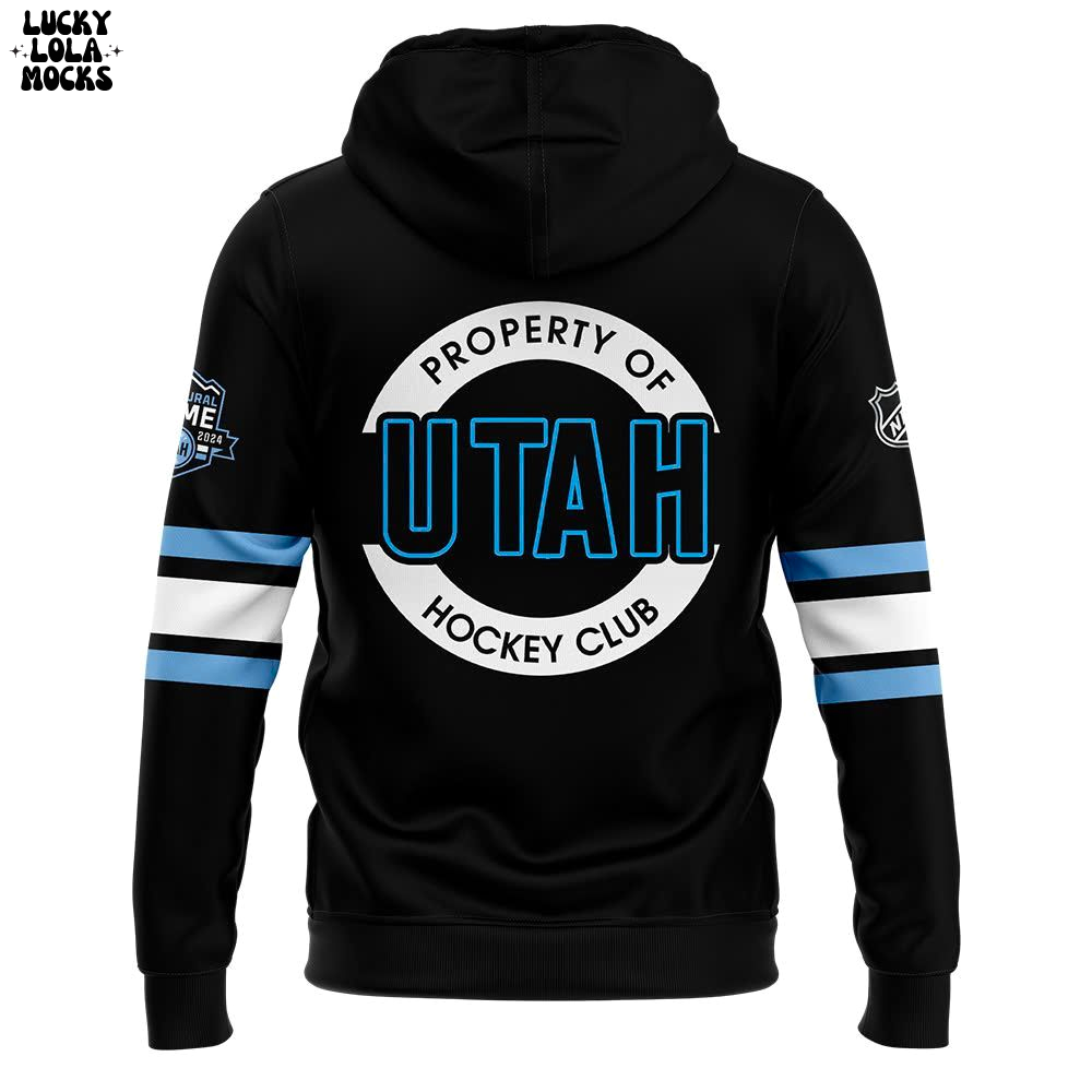 Utah Mammoth Hockey 2025 Limited Black Hoodie Utah Mammoth Hockey 2025 Limited Black Hoodie